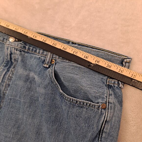 Levis 559 Jeans Mens 42 X 30 Relaxed Straight Leg Medium Wash - Picture 7 of 12